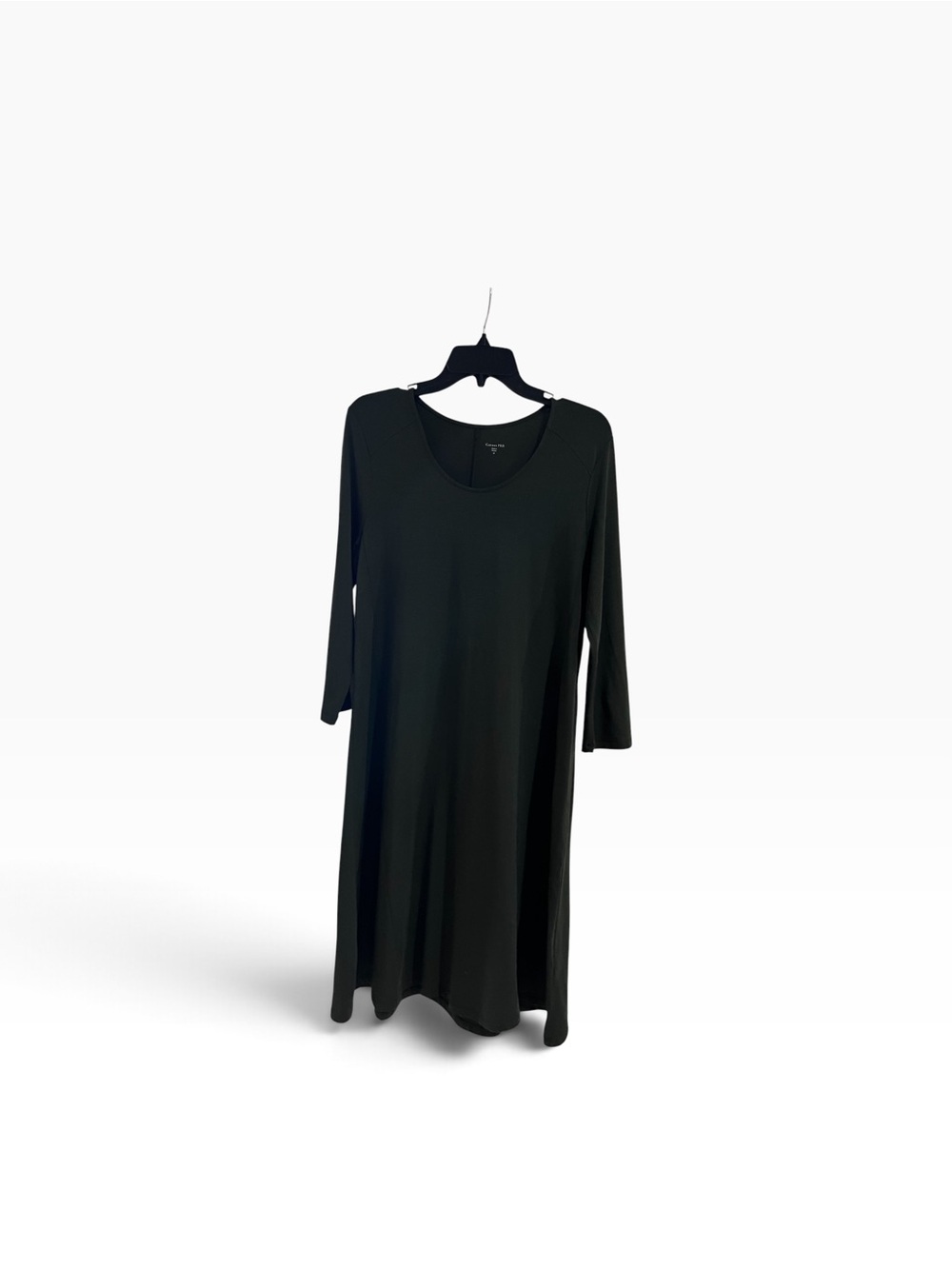 Garnet Hill Seamed Knit Trapeze Dress